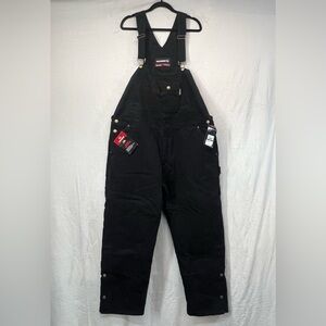 Wolverine Black Sawmill Insulated Bib XXL